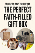 Faith Study Christian Gift Bundle | Bible Verse Tote, Tumbler & 20 Inspirational Items for Women