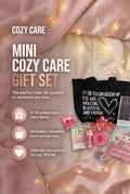 Mini Spa Self Care Gift Set | Pampering Gift for Women with 8-10 Spa Items in Canvas Tote