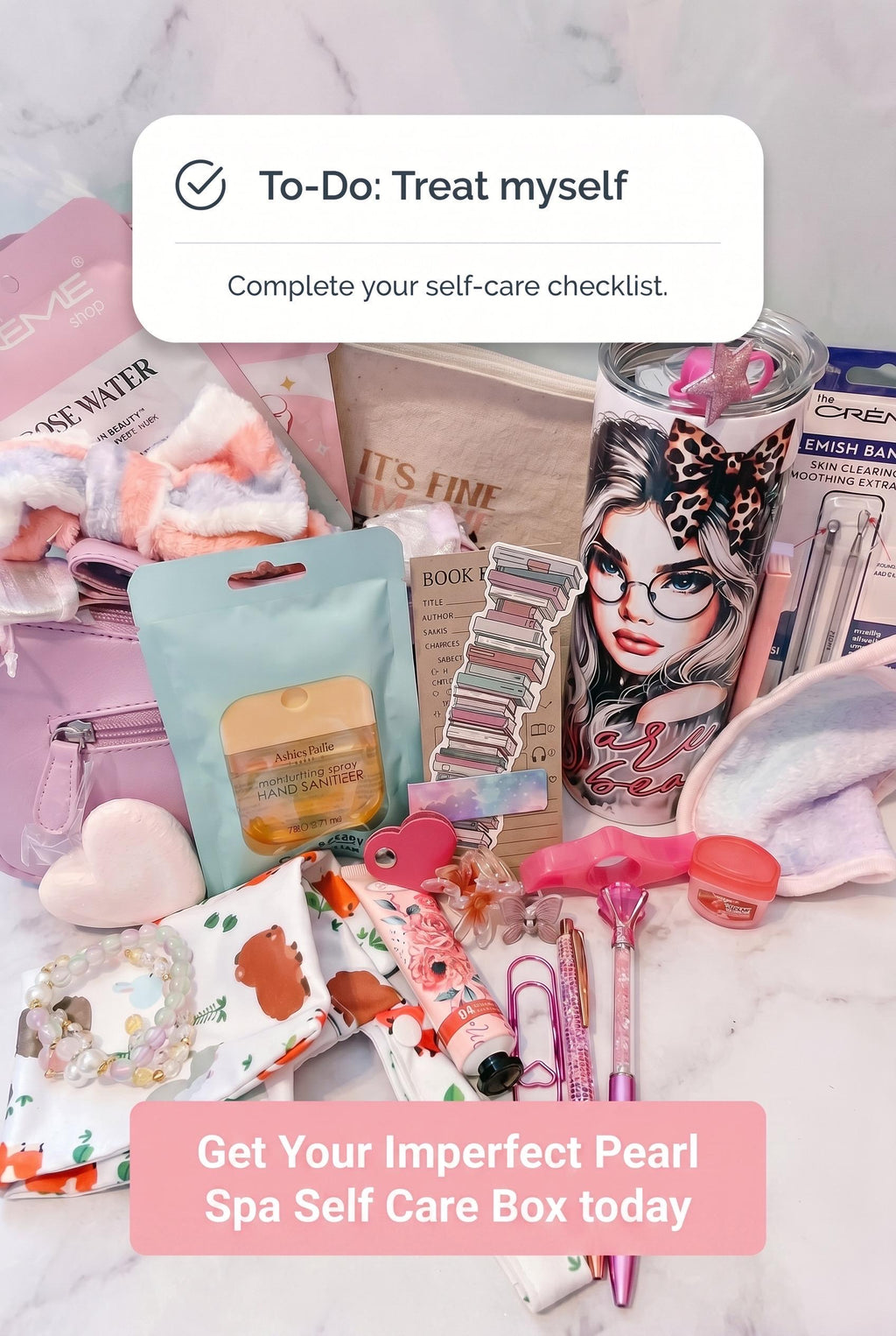 Spa Self Care Mystery Gift Box | Pampering Gift Set for Women, Moms & Graduates