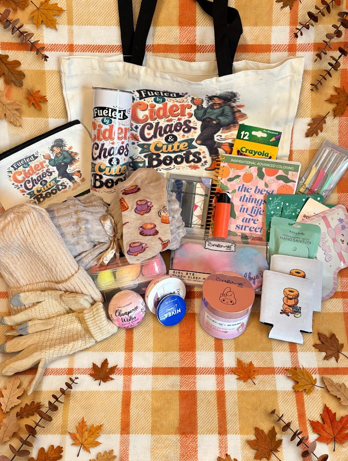 Fall Self Care Gift Bundle with Blanket