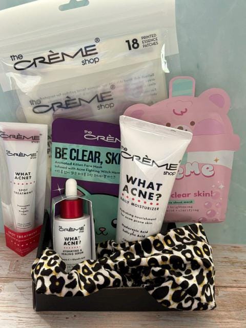 Mini Spa Self Care Gift Set | Pampering Gift for Women with 8-10 Spa Items in Canvas Tote