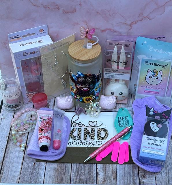 Spa Self Care Mystery Gift Box | Pampering Gift Set for Women, Moms & Graduates