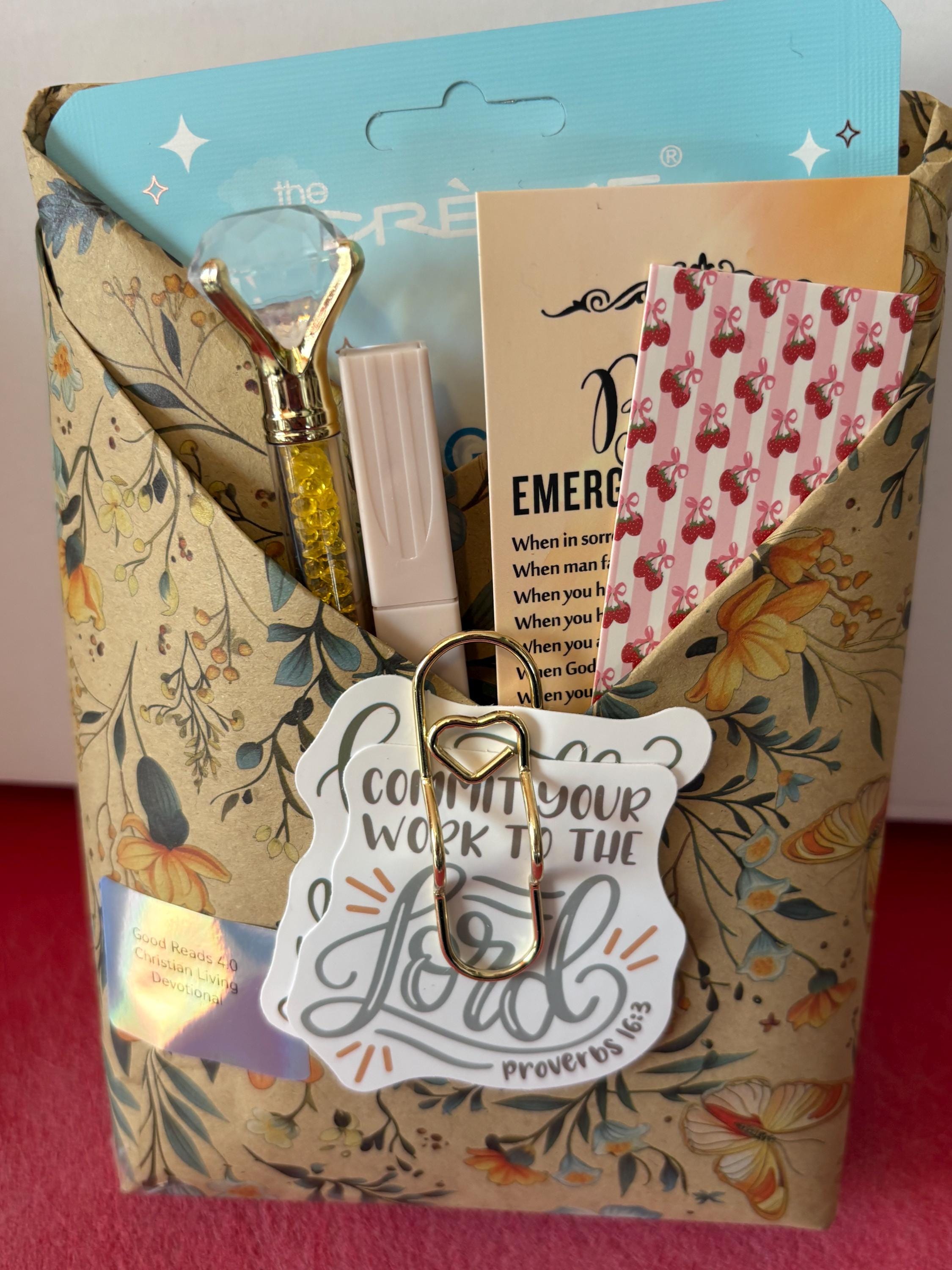 Blind Date with a Faith & Inspiration Book | Surprise Christian Book Gift with Bible Verse Bookmarks